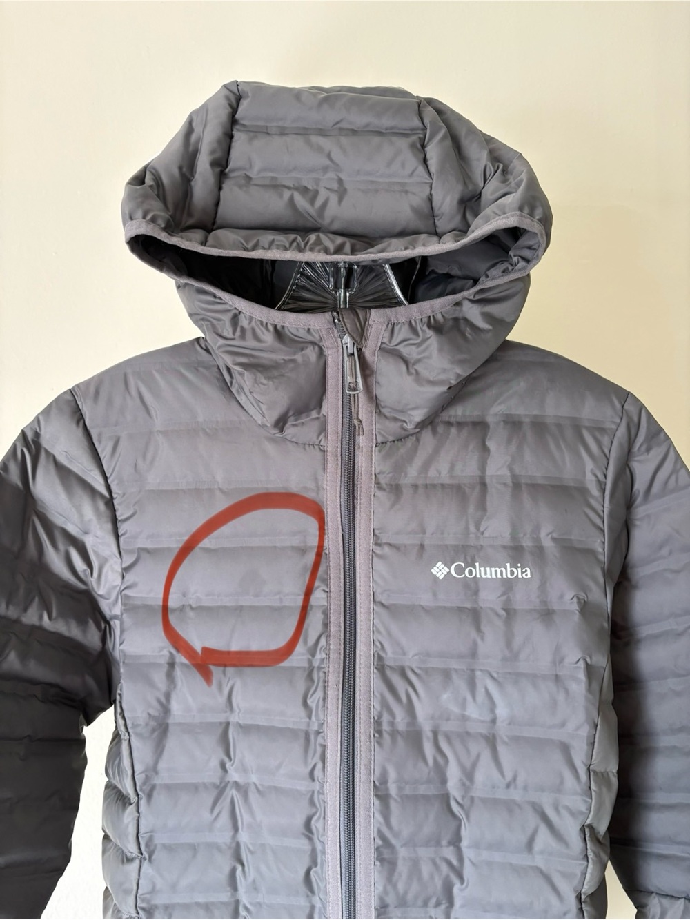 Columbia Lake 22 Long Hooded Down Jacket Women XS - Picture 7 of 9